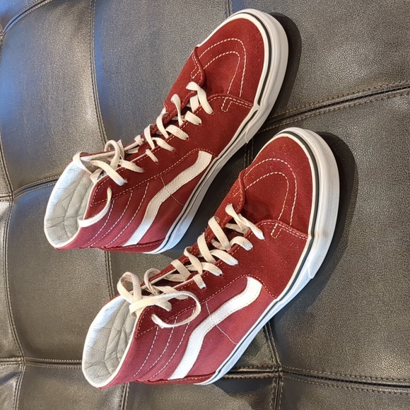Vans Other - Vans hi tops suede men's 9.5, women's 11